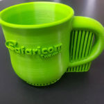 3D printed promotional mug for a client