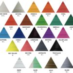 Regular colour selection for PLA